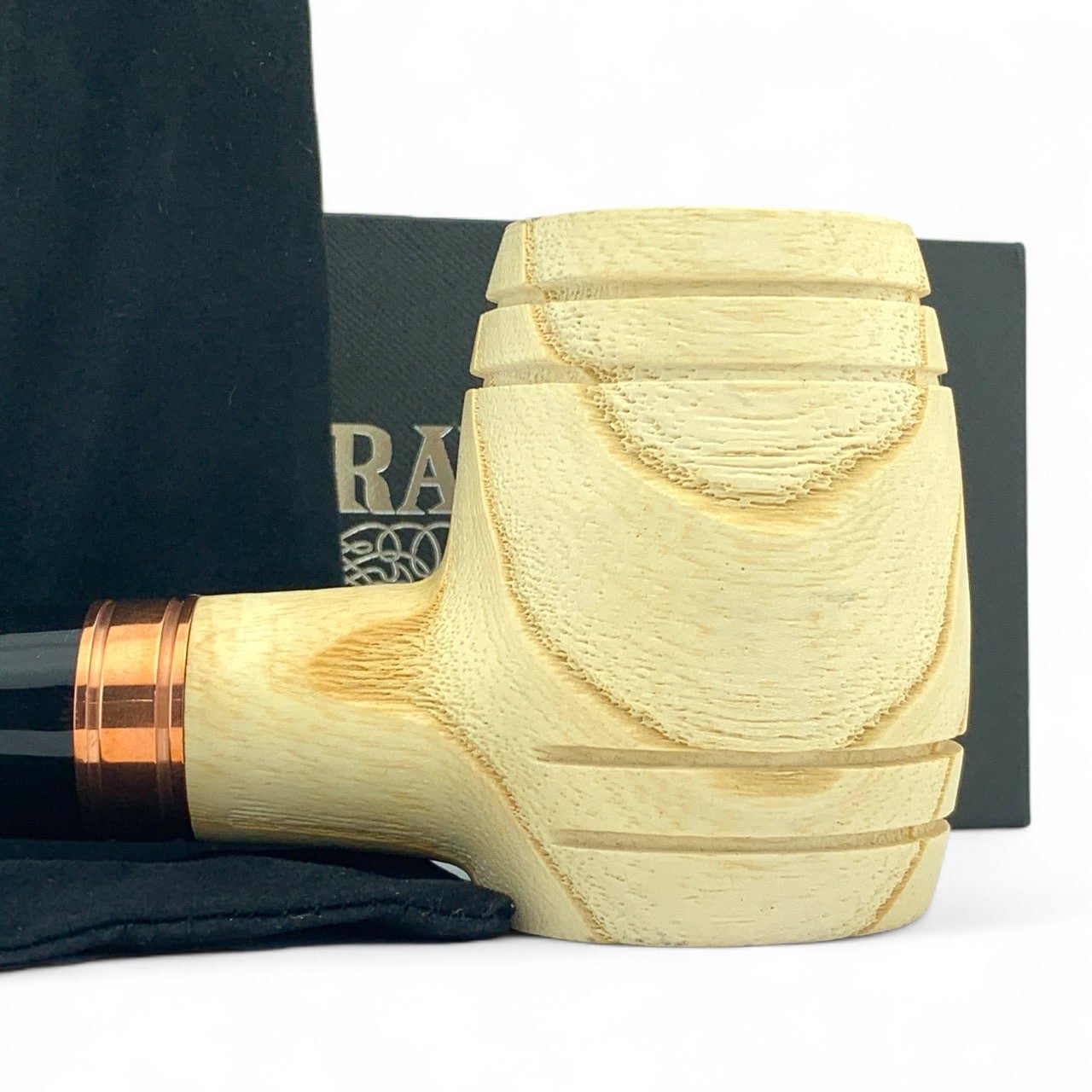 Rattray’s – Devil’s Cut G Natural Olive Wood Tobacco Pipe #1 - Image 2