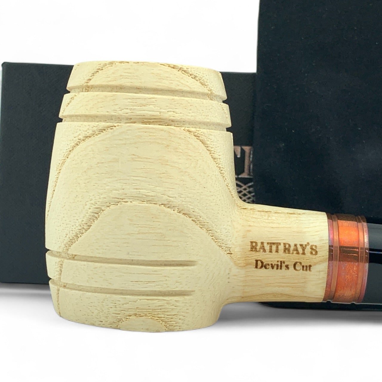 Rattray’s – Devil’s Cut G Natural Olive Wood Tobacco Pipe #1 - Image 5