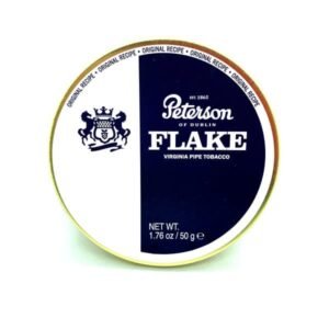 Peterson Flake Virginia Pipe Tobacco  1.76 oz Tin