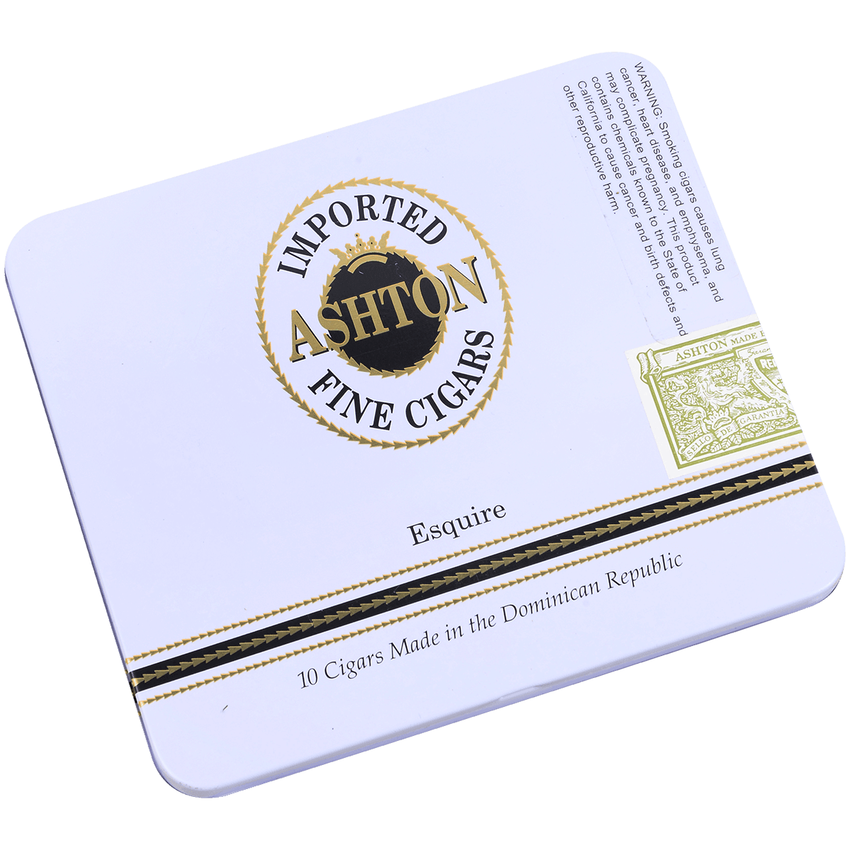 Ashton Esquire Natural 10 Cigars Per Tin