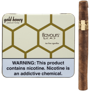 CAO Flavours Gold Honey Cigarillos 10 Per Tin