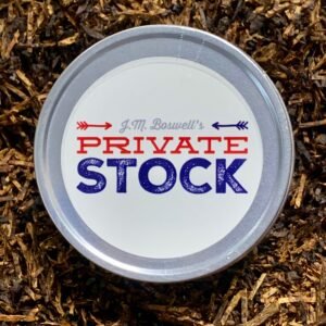 Boswell J.M.’s Private Stock Virginia Perique Tobacco Tin 2oz