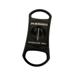 Boswell Logo: Visol Caspian Matte Black Wedge V Cigar Cutter