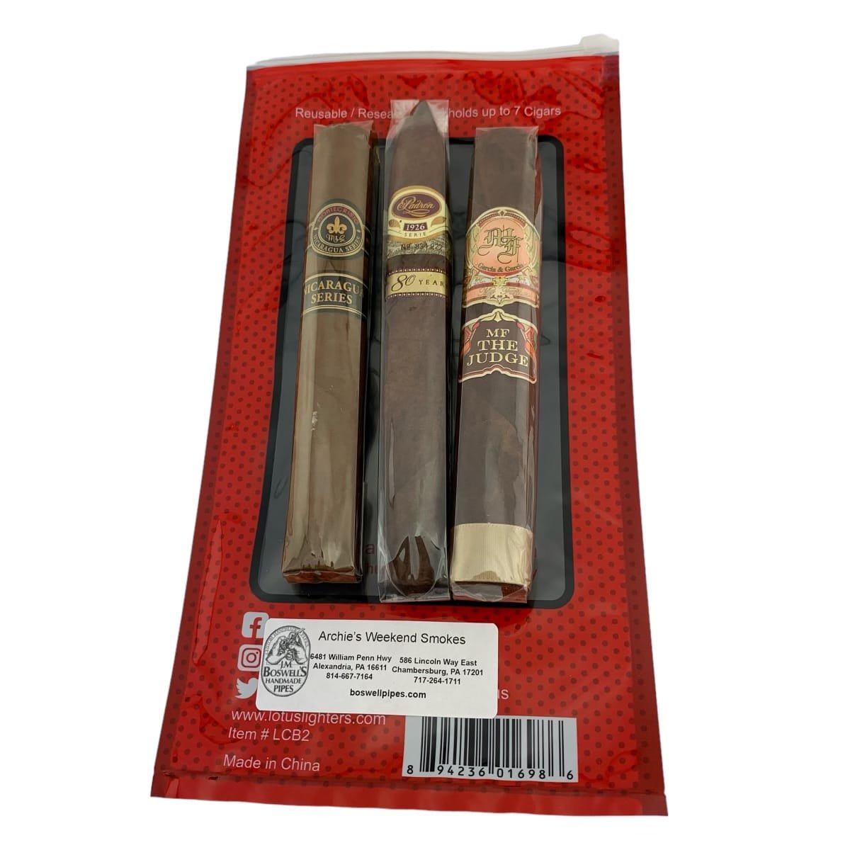 Archie’s Weekend Smokes!! Hand picked 3 Cigars