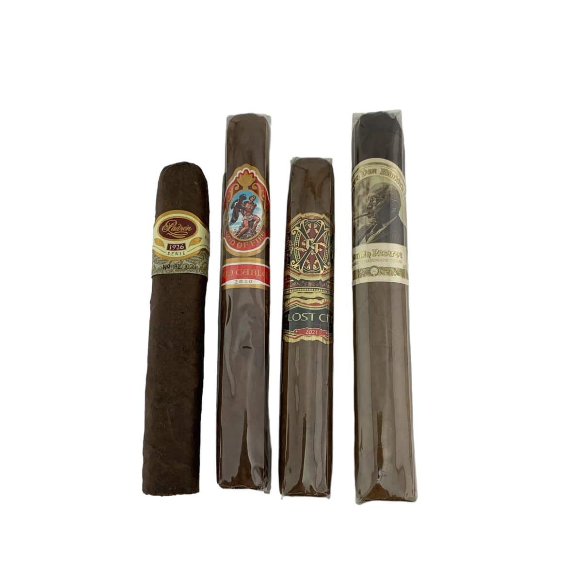 Elite Cigar 4 Pack Rare Opus X, God of Fire, Padron & Pappy Van Winkle - Image 3