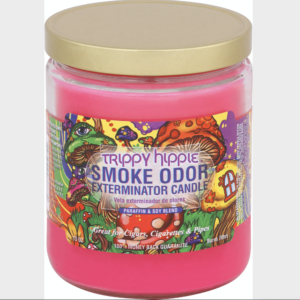 Smoke Odor Exterminator Candle Trippy Hippie 13oz.