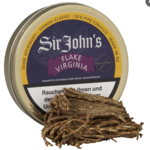 John Aylesbury Sir John’s Flake Virginia 50g Tin