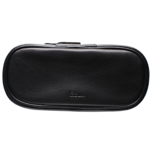 Peterson Classic 2 Pipe Pouch Black Leather