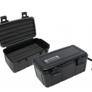 Cigar Safe Travel Humidor,  Holds 15 Cigars