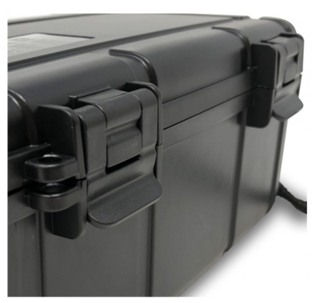 Cigar Safe Travel Humidor, Holds 15 Cigars - Image 2