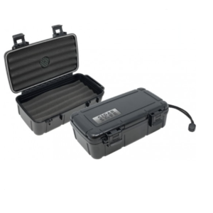 Cigar Safe Travel Humidor,  Holds 10 Cigars