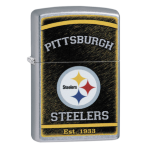 Zippo NFL Pittsburgh Steelers Street Chrome