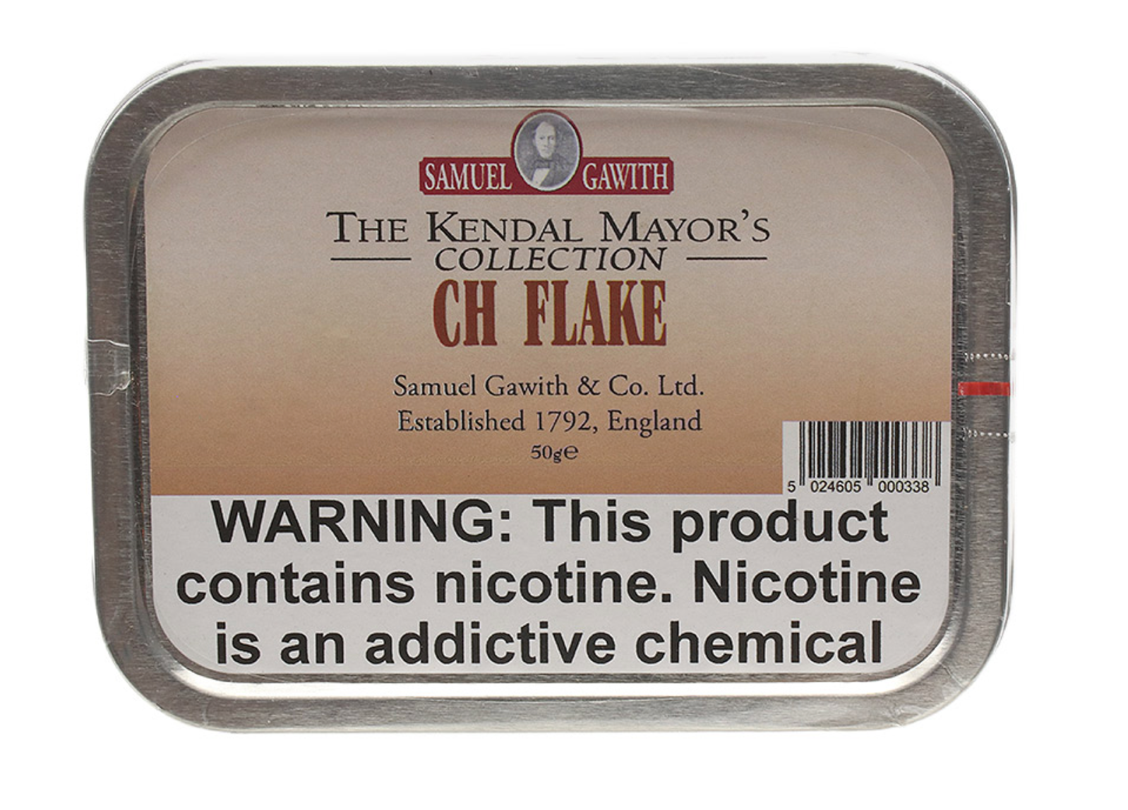 Samuel Gawith Mayor’s Collection CH Chocolate Flake 50g tin