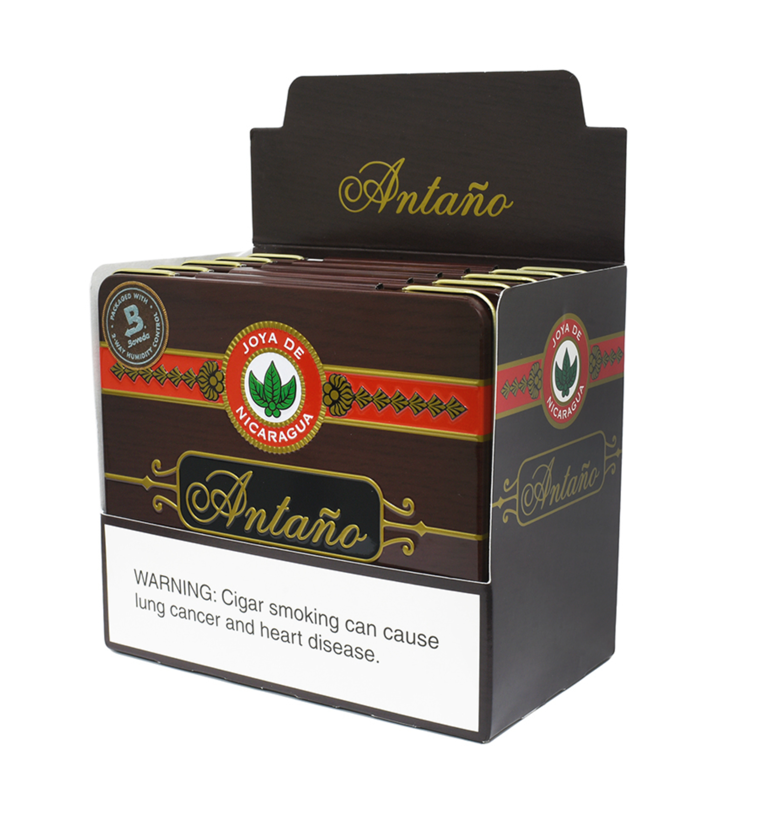 Joya De Nicaragua Antano 1970 Tin 4×32 - Image 2