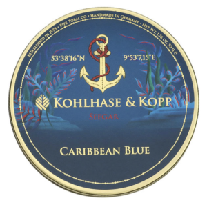 Caribbean Blue: Seegar 50g Tin