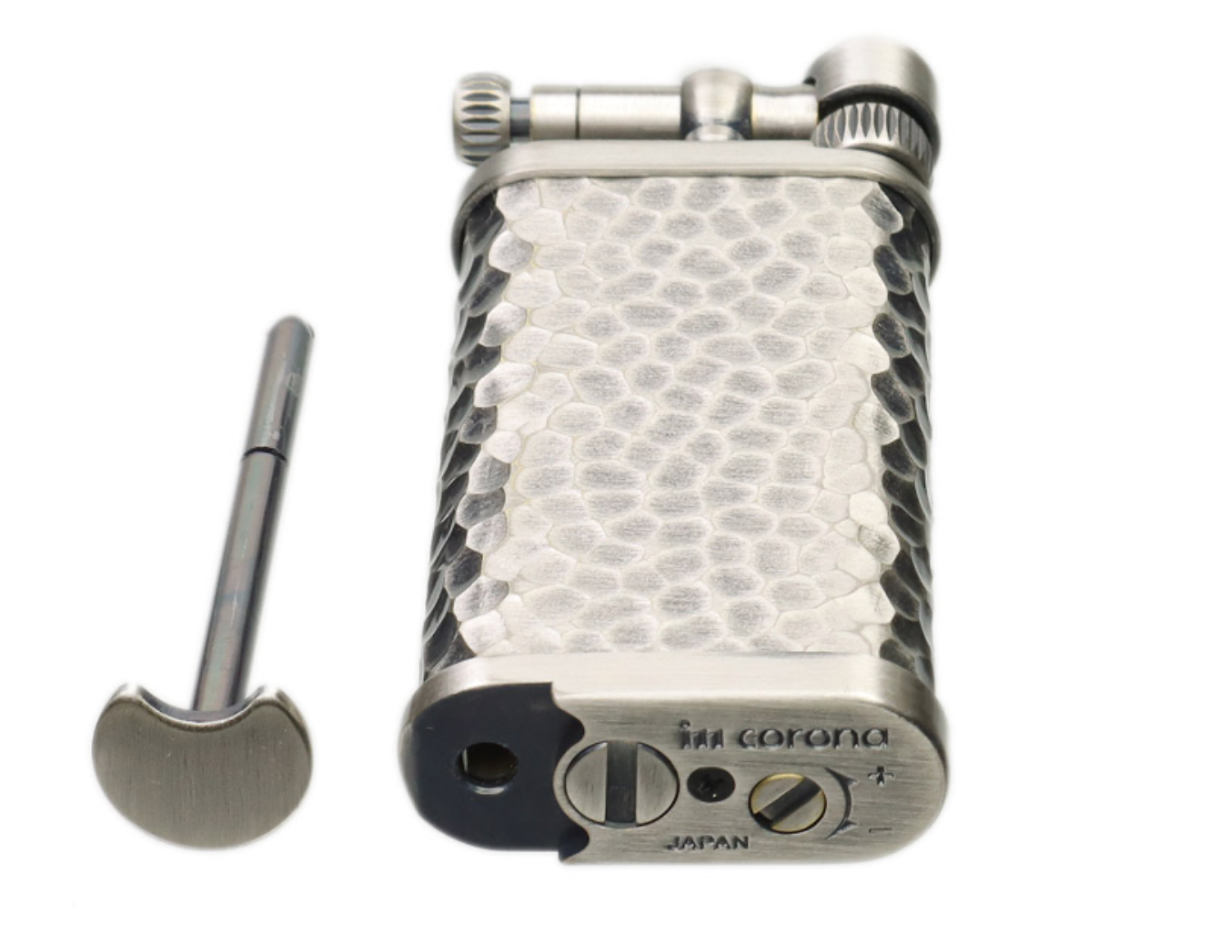 IM Corona Old Boy Sliver Hammer Tone Lighter - Image 3