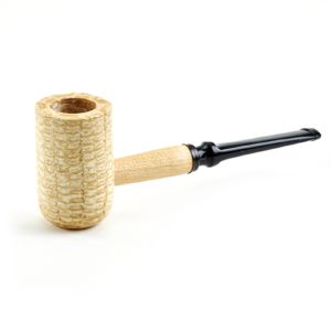 Missouri Meerschaum: Diplomat Corn Cob Pipe Straight Stem