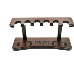 Pipe Stand Cherry Finish –  6 Pipe Rack