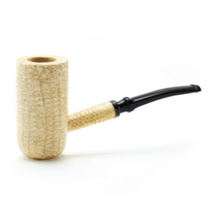 Missouri Meerschaum: General Polished Corn Cob Pipe Bent Stem