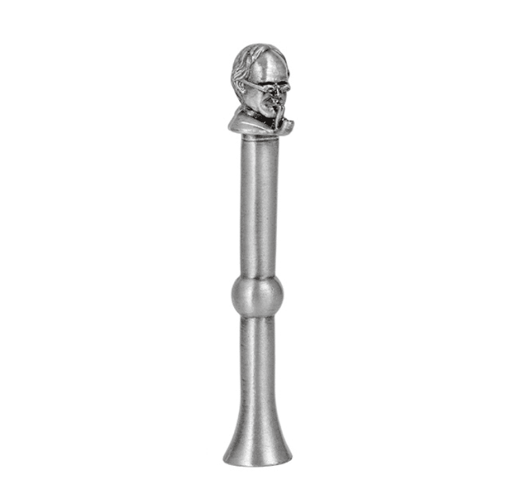 Peterson Thinking Man Pewter Tamper - Image 2