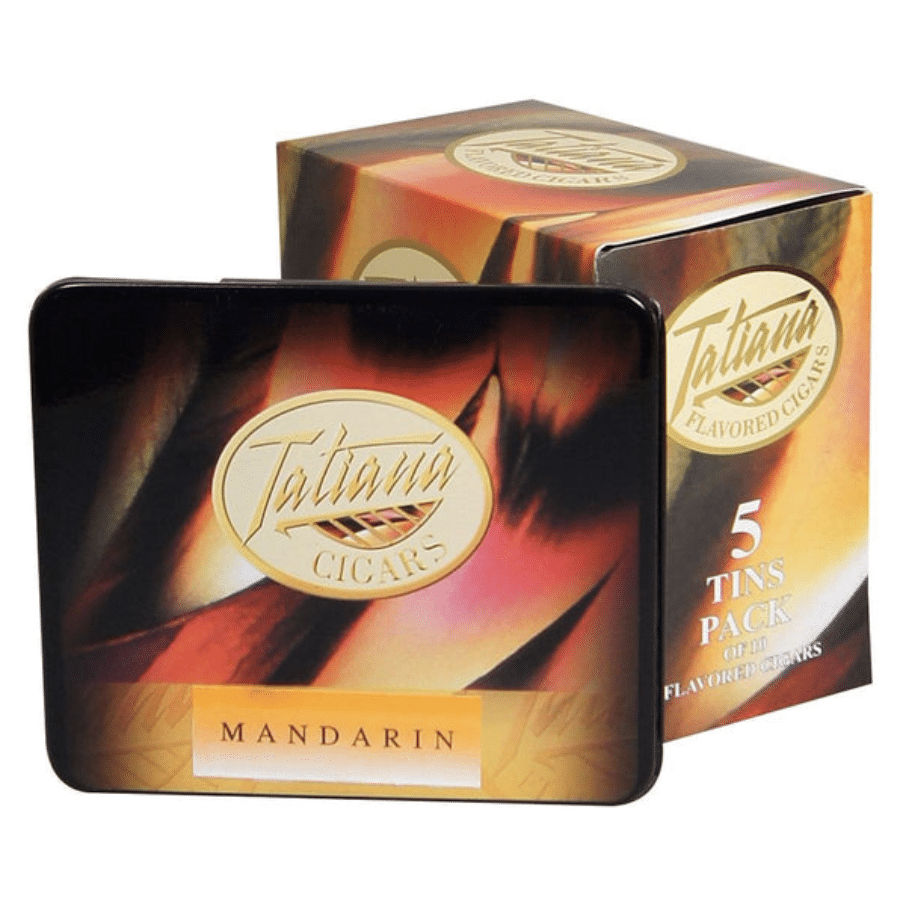 Tatiana Mini Mandarine 10 Pack Tin