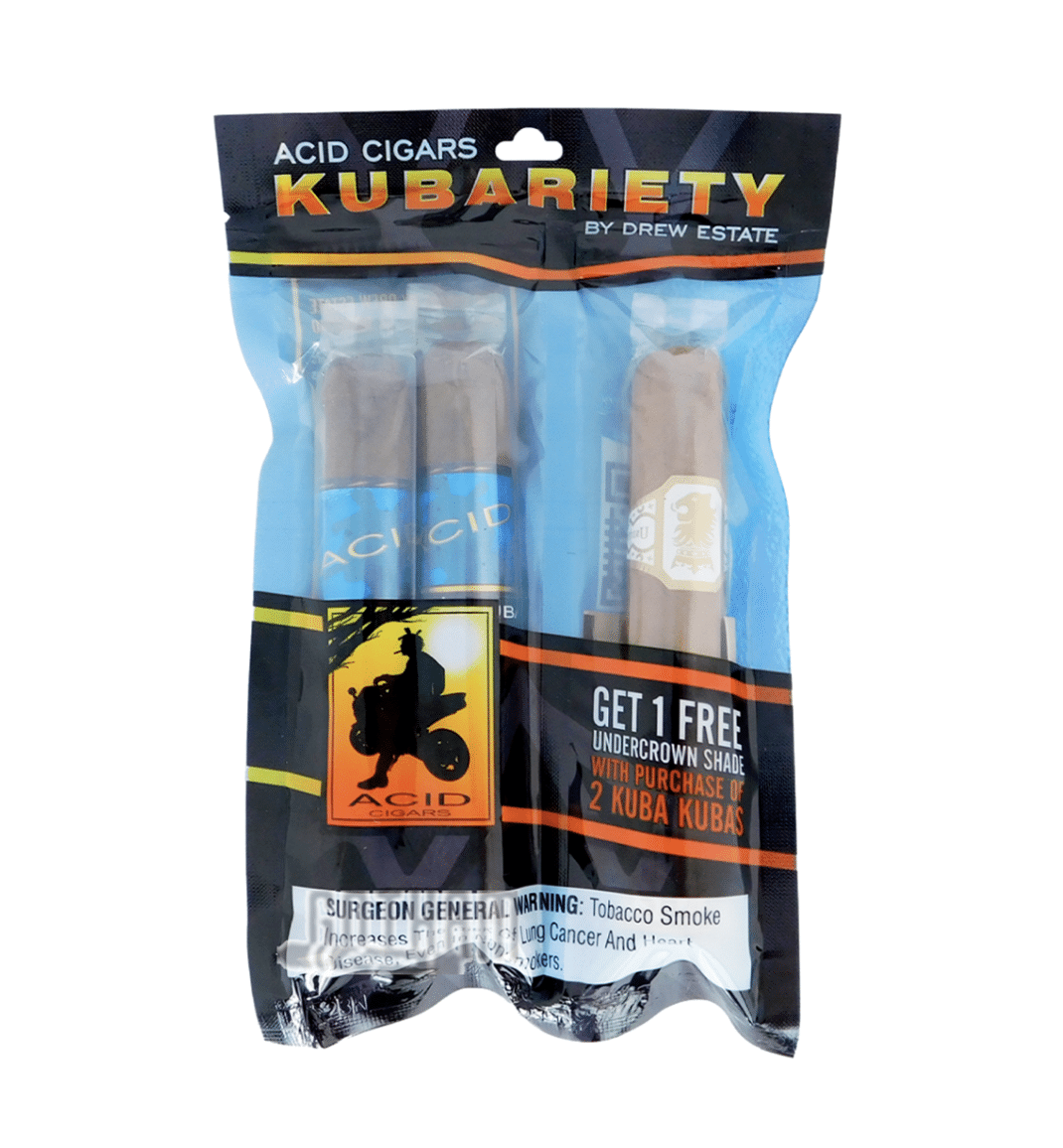 Acid Kubariety 2 Kuba Kubas 1 Undercrown Shade Robusto - Image 2