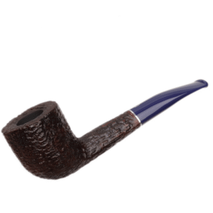 Savinelli Pipe: Unica Rusticated Dark Brown (U43) (6mm) Dublin