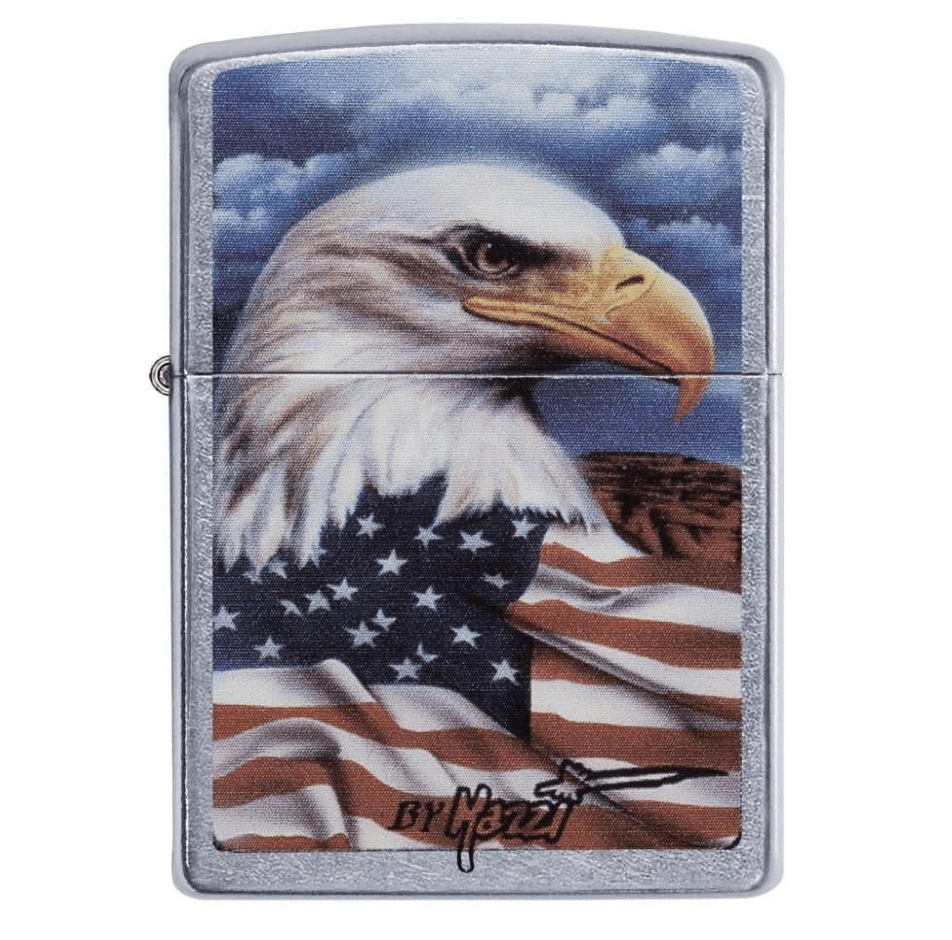 Zippo Lighter: Mazzi® Freedom Watch