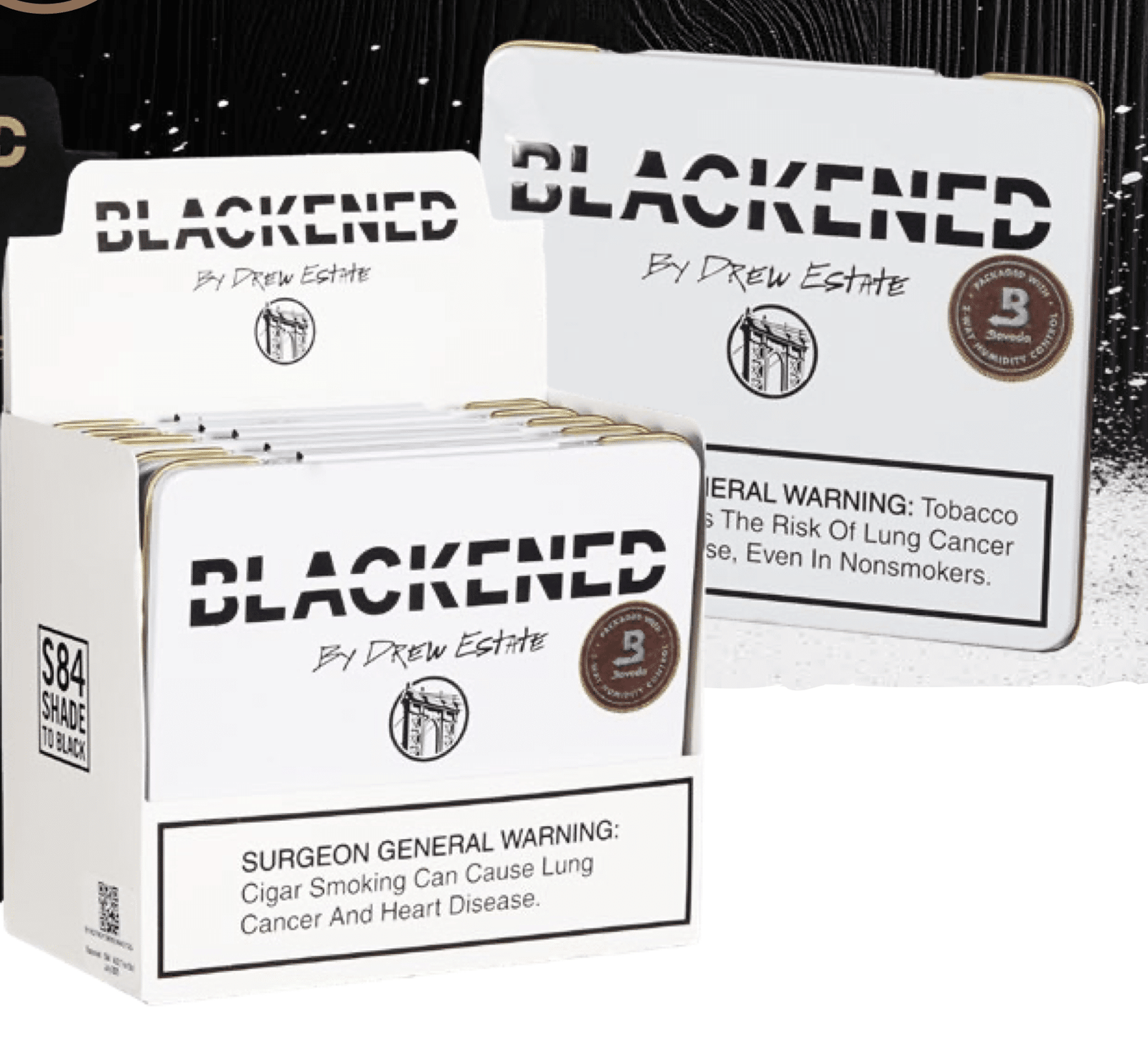Drew Estate: Blackened S84 Shade to Black Tin