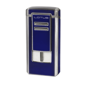 LOTUS COMMANDER CIGAR LIGHTER BLUE TRIPLE TORCH