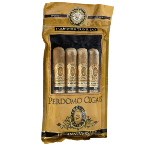 Perdomo: Travel Humidor Perdomo 4-Pack Champagne Humidified Sampler